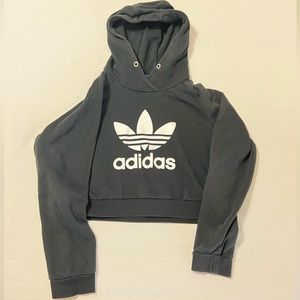 Adidas cropped sweatshirt
